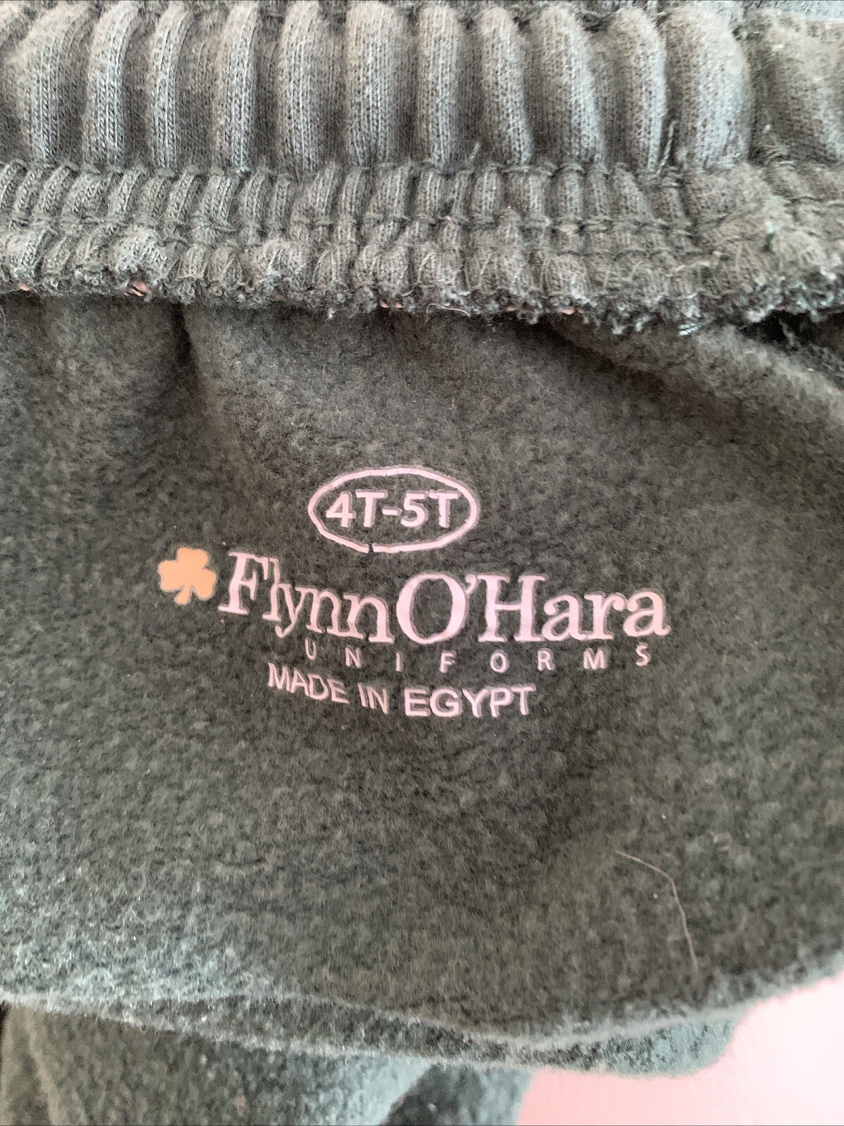 Flynn O Hara Uniforms Sweatpants Size 4T -5T Unisex Green Color