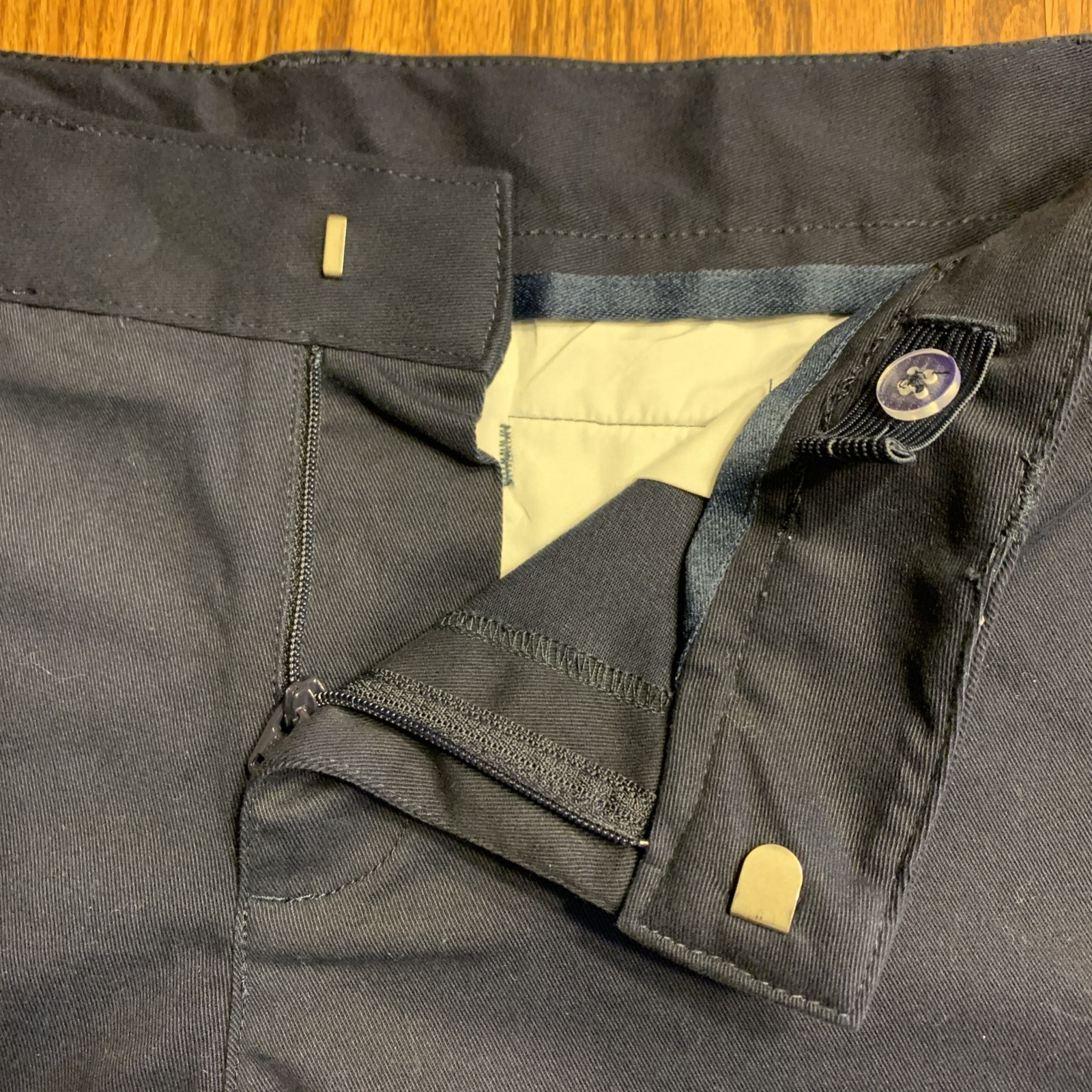 FRENCH TOAST Boys Navy Blue Uniform Bermuda SHORTS 20 Adj Waist SH9271 E NWT