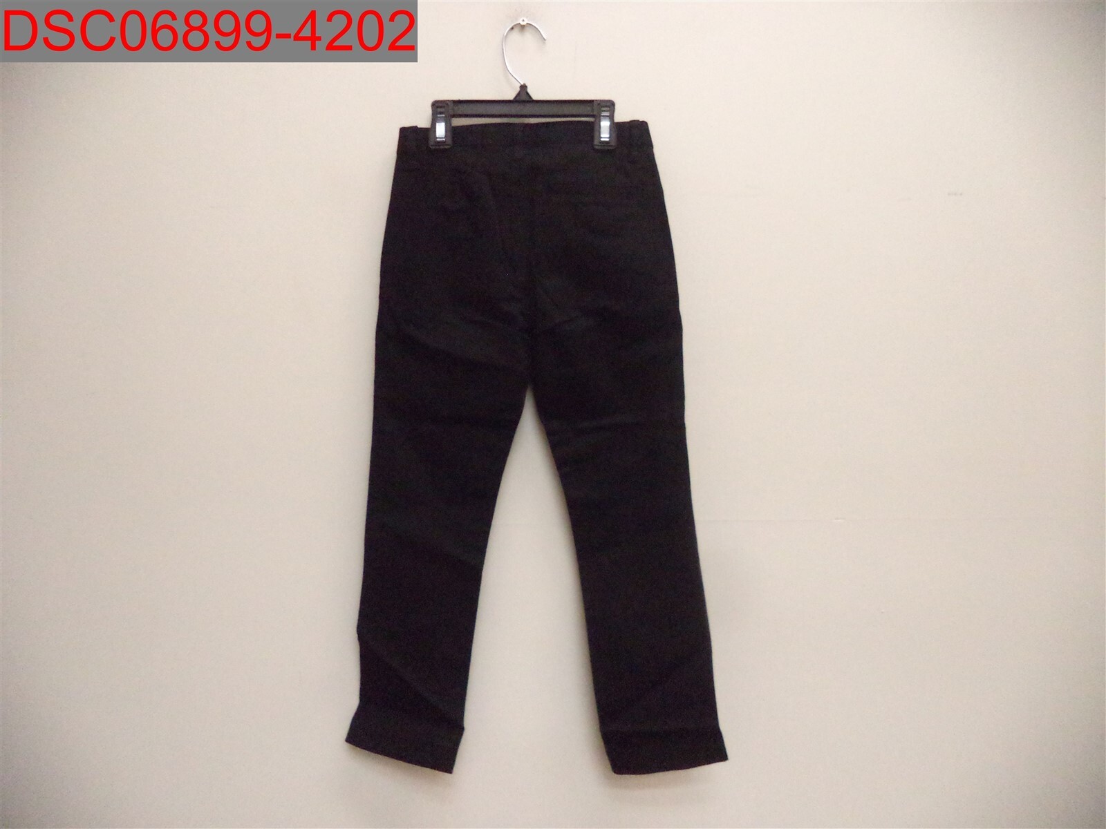 Old Navy Boys Black Jack Skinny Built-In Flex Uniform Pants, Size 6 151104200060