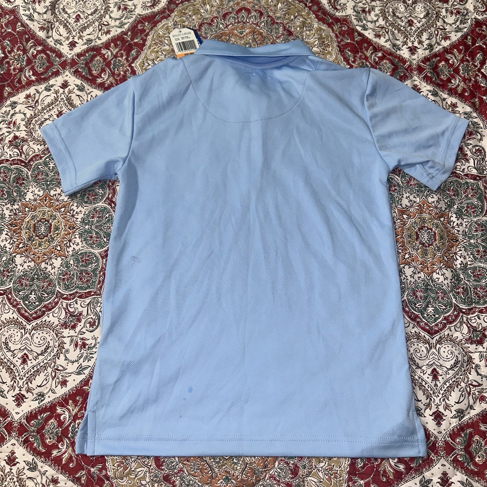 Nautica School Uniform Polo Shirt Size Small 8 Boys Collared Moisture Wicking