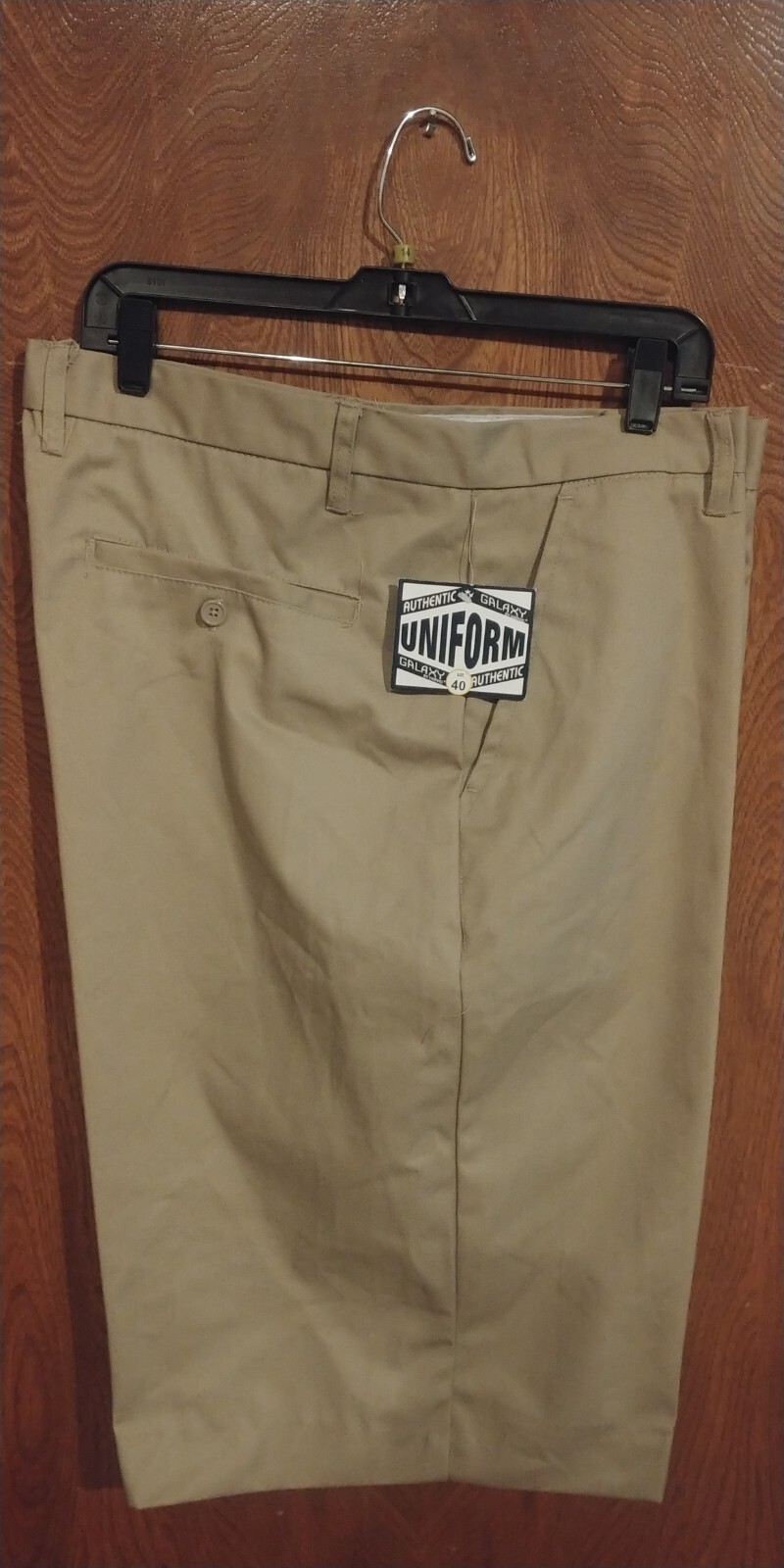 AUTHENTIC GALAXY UNIFORM Cotton Blend Khaki Shorts Men’s