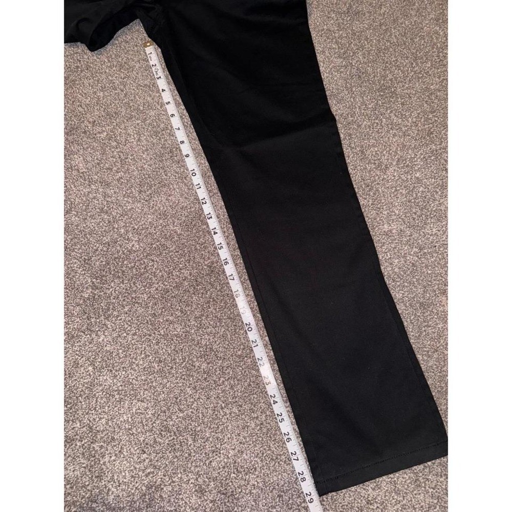 Nautica Boys Black Straight Leg School Uniform Pants