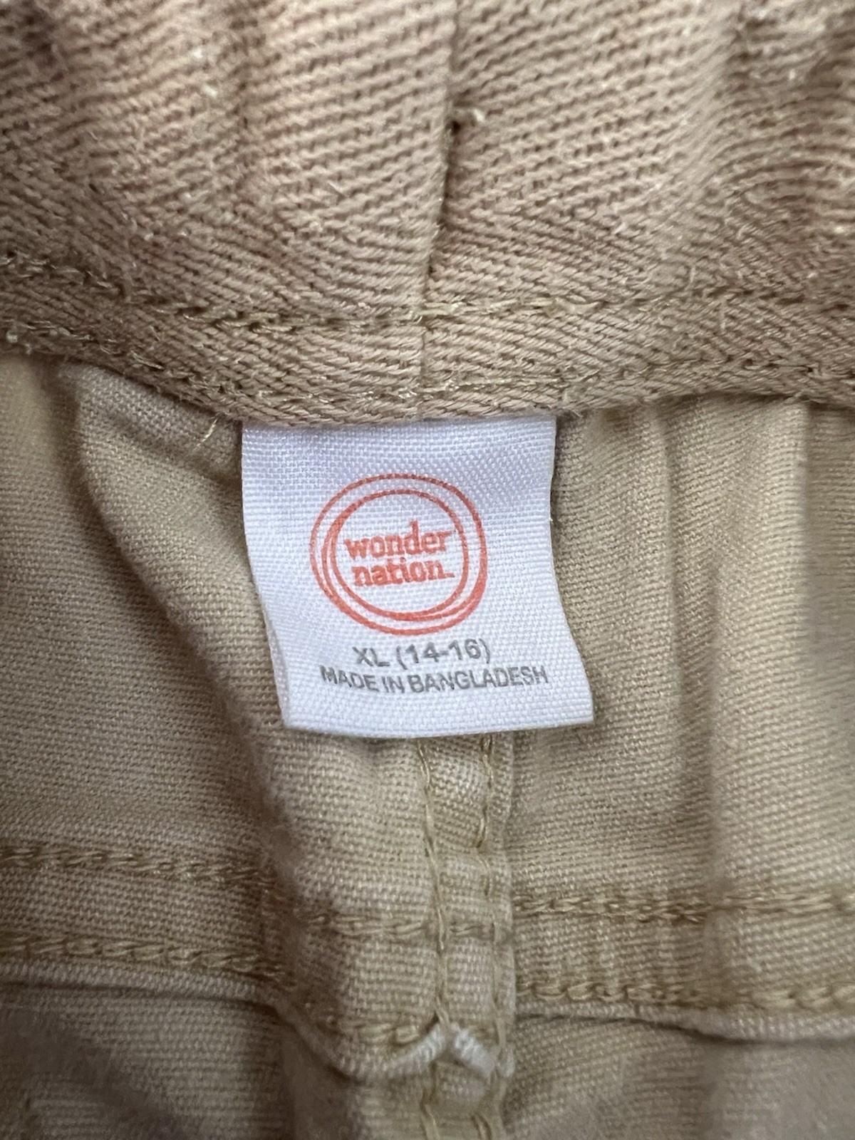 Khaki Pants Uniform For Boys Size XL (14/16)