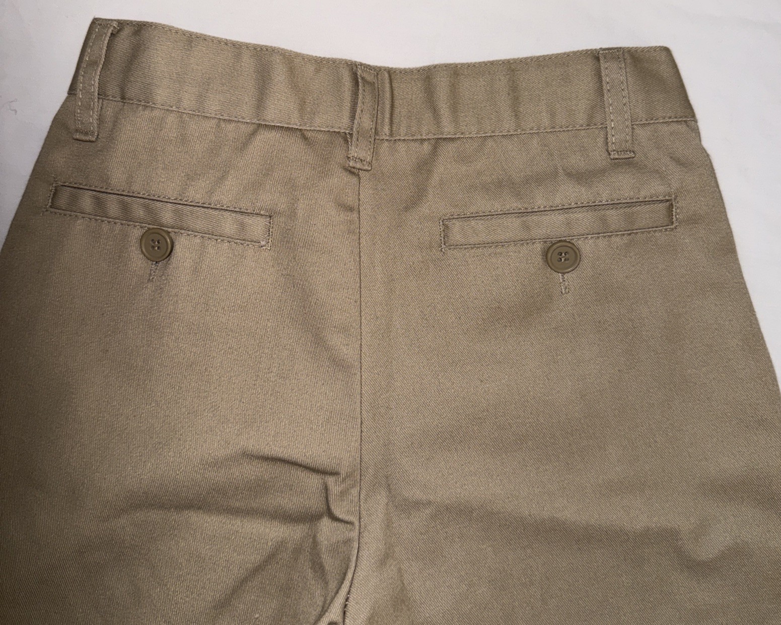 Tan Authentic Galaxy School Uniform Shorts Size 6