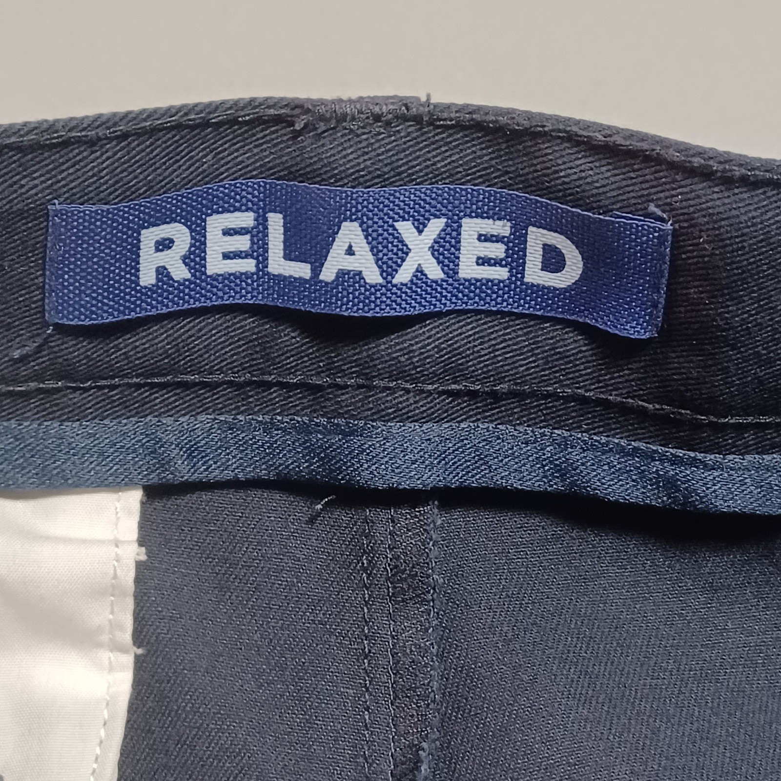 French Toast Boys Navy Relaxed Fit Twill Pants 20 Husky SK9280 School Uniform