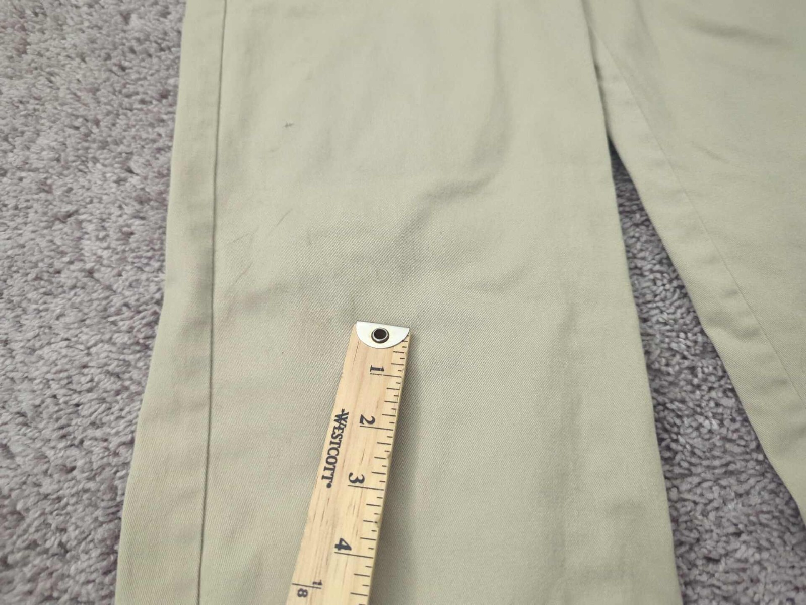 Lot of 2 French Toast Pants Youth Boys 16 Beige Black Relaxed School Uniform