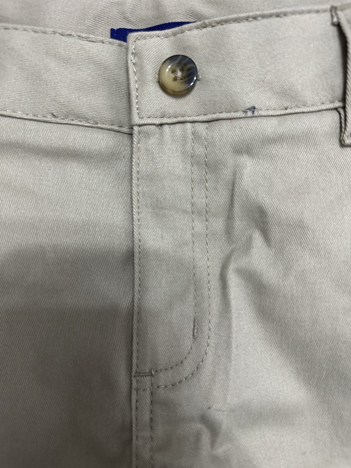 French Toast Boys Khaki Uniform Pants Size 18 Straight Fit Adjustable Waist NWT