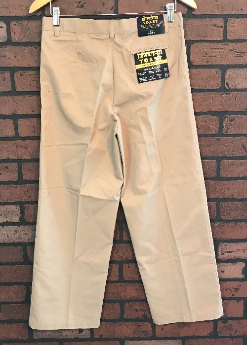French Toast Boys’ Pleated Wrinkle No More Pants Size w30