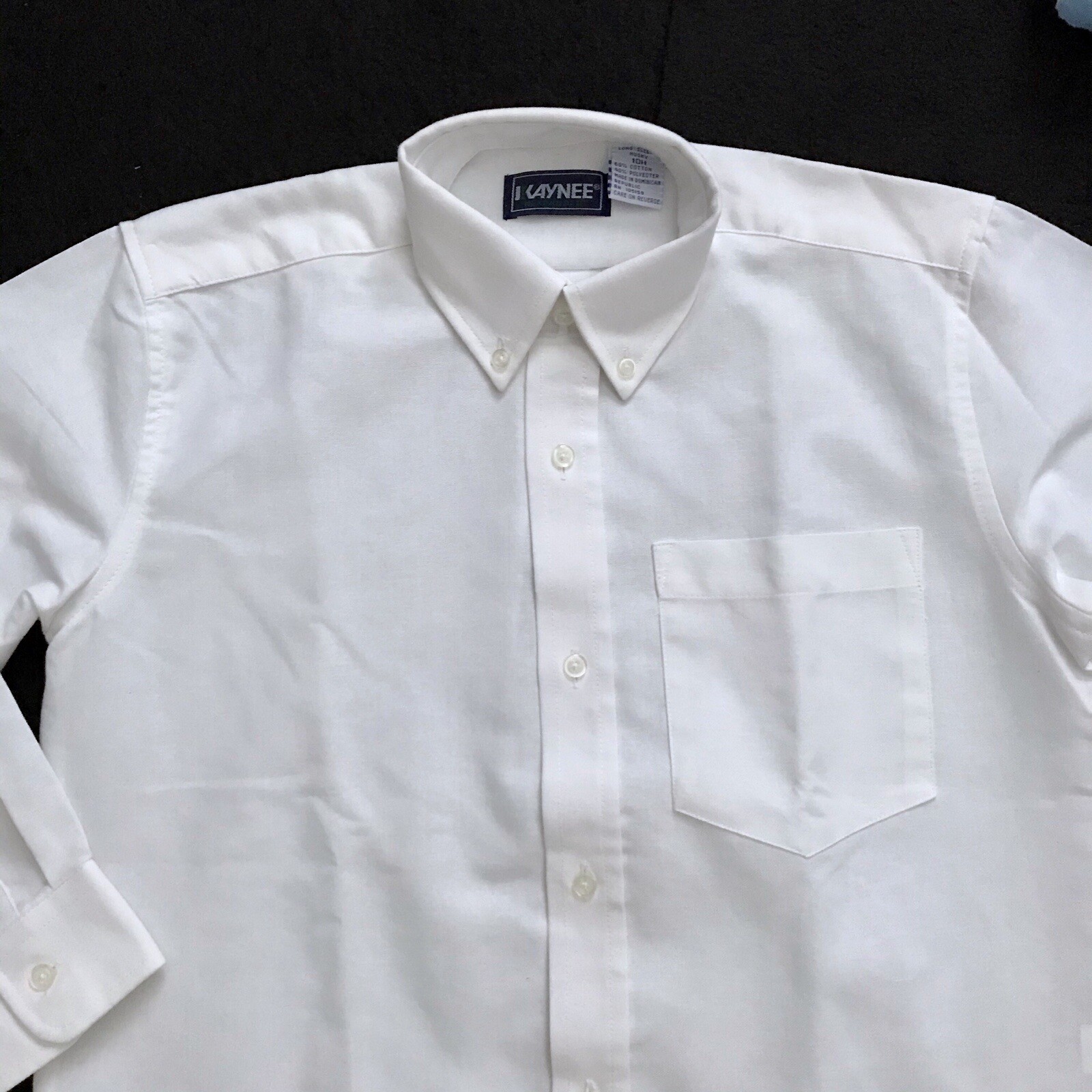 Kaynee NWOT Button Down School Uniform Boys 10 Husky