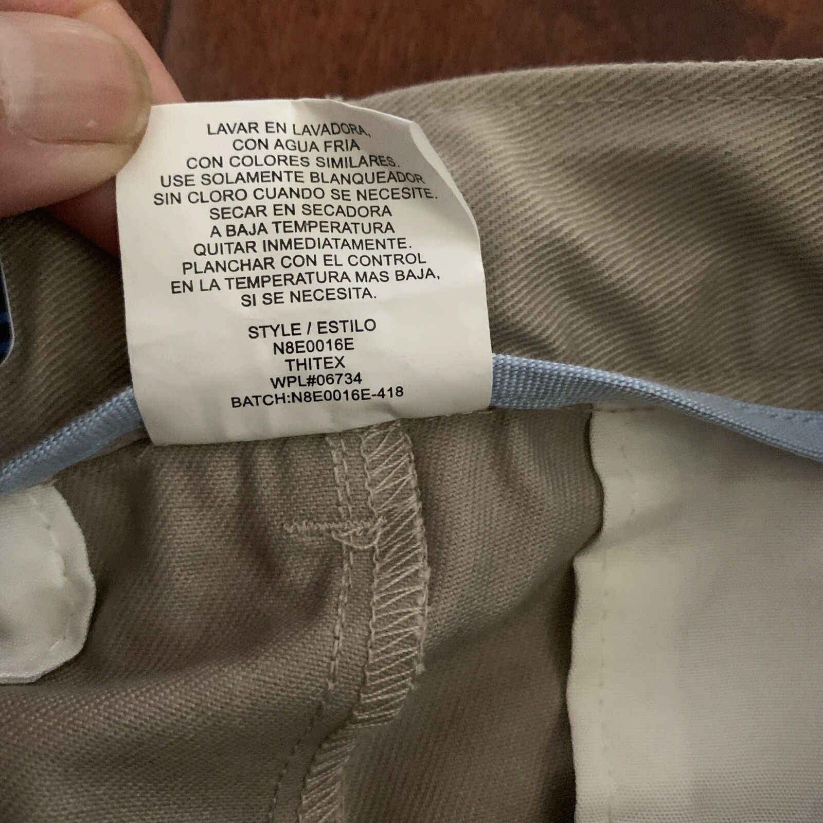 Nautica Boys’ School Uniform Performance Short Khaki Size 12 Husky