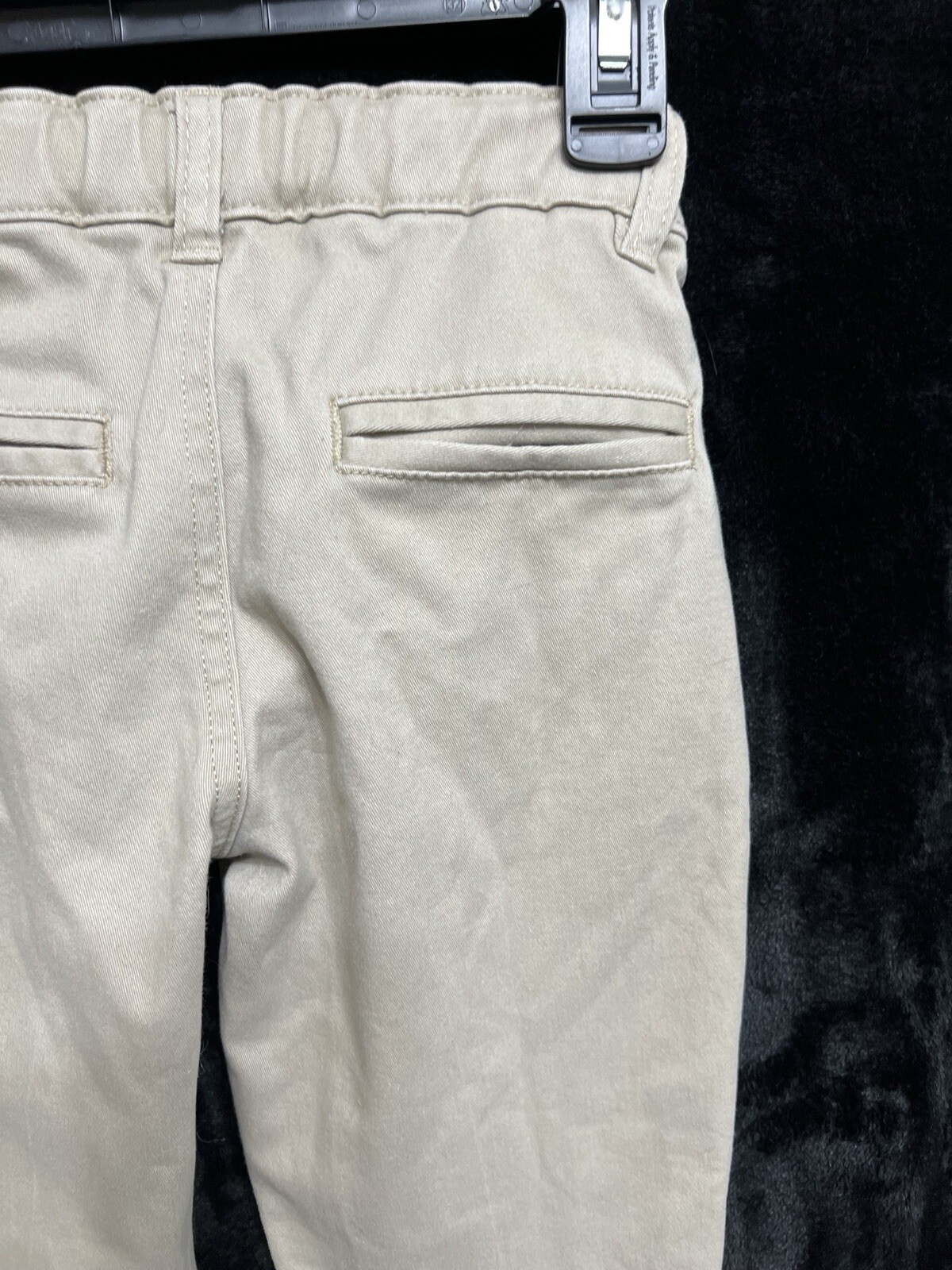French Toast Boys Sz 6 Adjustable Waist Straight Fit Uniform Pants Khaki Tan