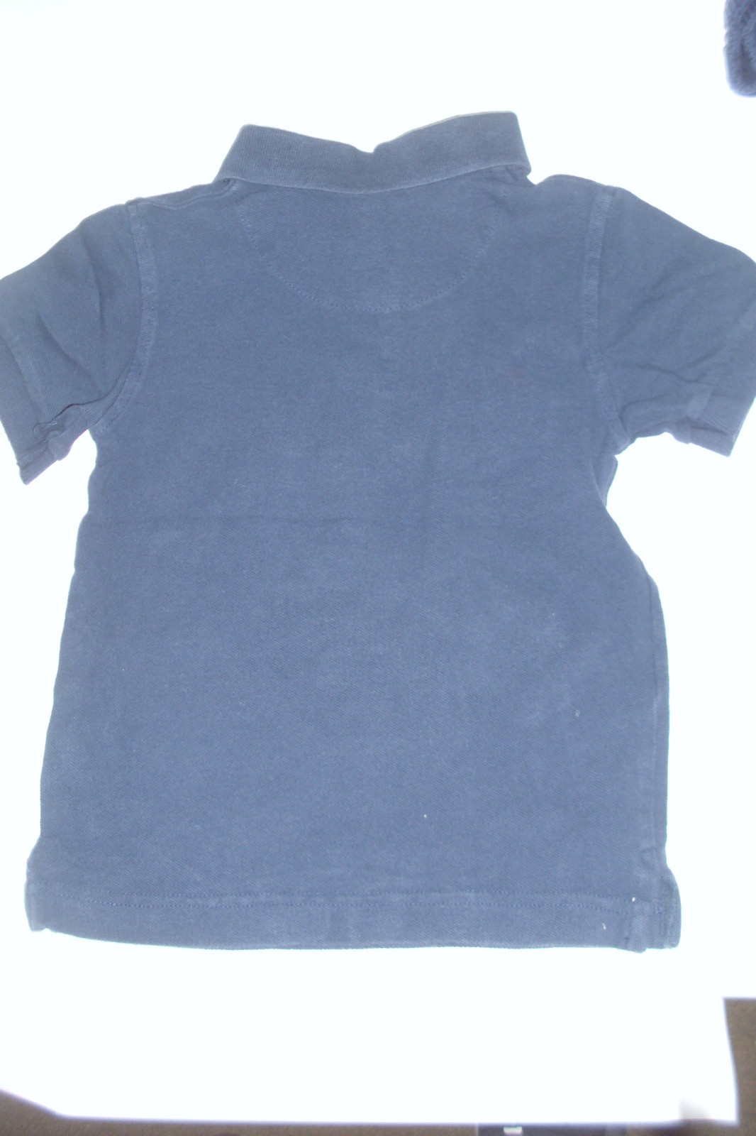 Childrens Place Boys XS 4 Blue Polo School Uniforms Shirt Short Sleeve