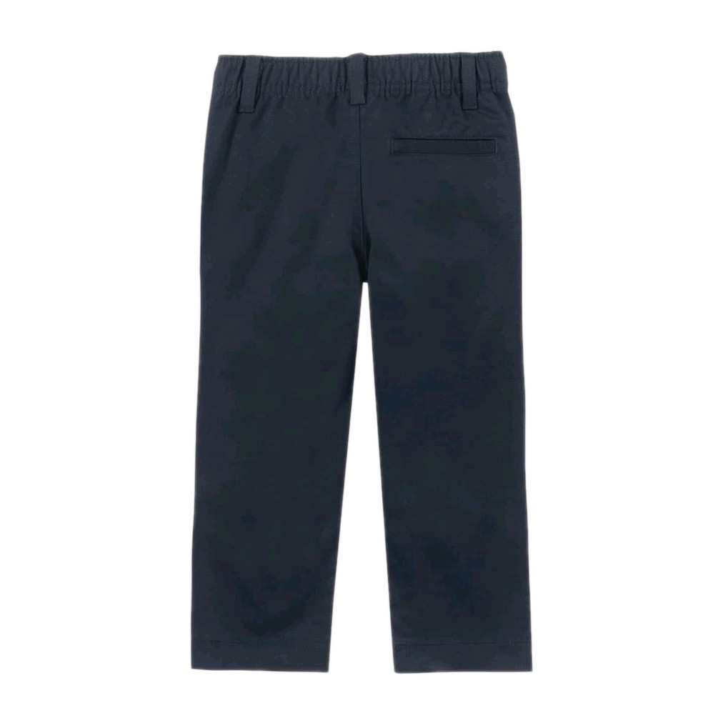NWT Nautica Boys School Uniform Pants,& Elasticized Waistband Navy size 5R $28