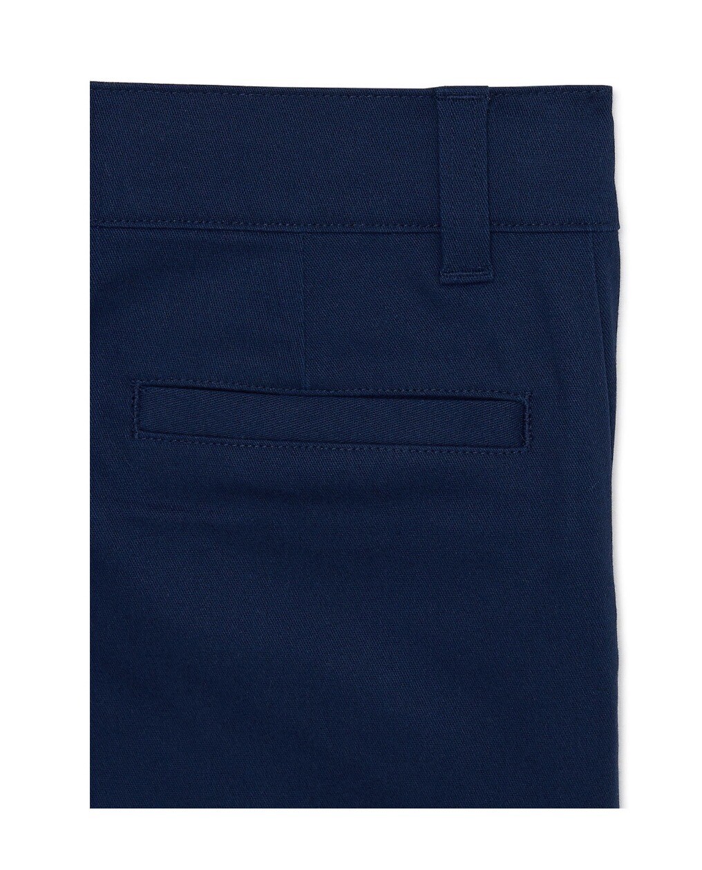 Wonder Nation Boys School Uniform Flat Front Pants Size 16 Husky Blue Cove