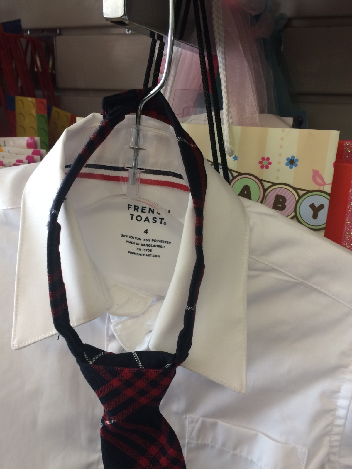 French Toast School Uniform Adjustable Boys Ties Solid & Plaid – Size 4-20