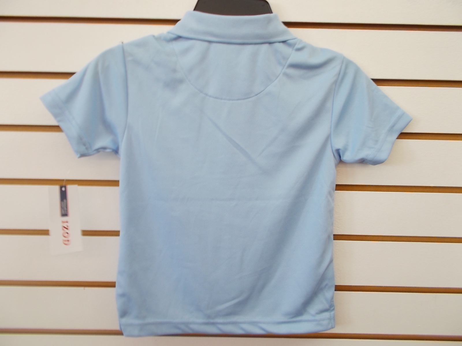 Boys IZOD $22 Uniform or Casual Light Blue Wicking Polo Size 4 – 7