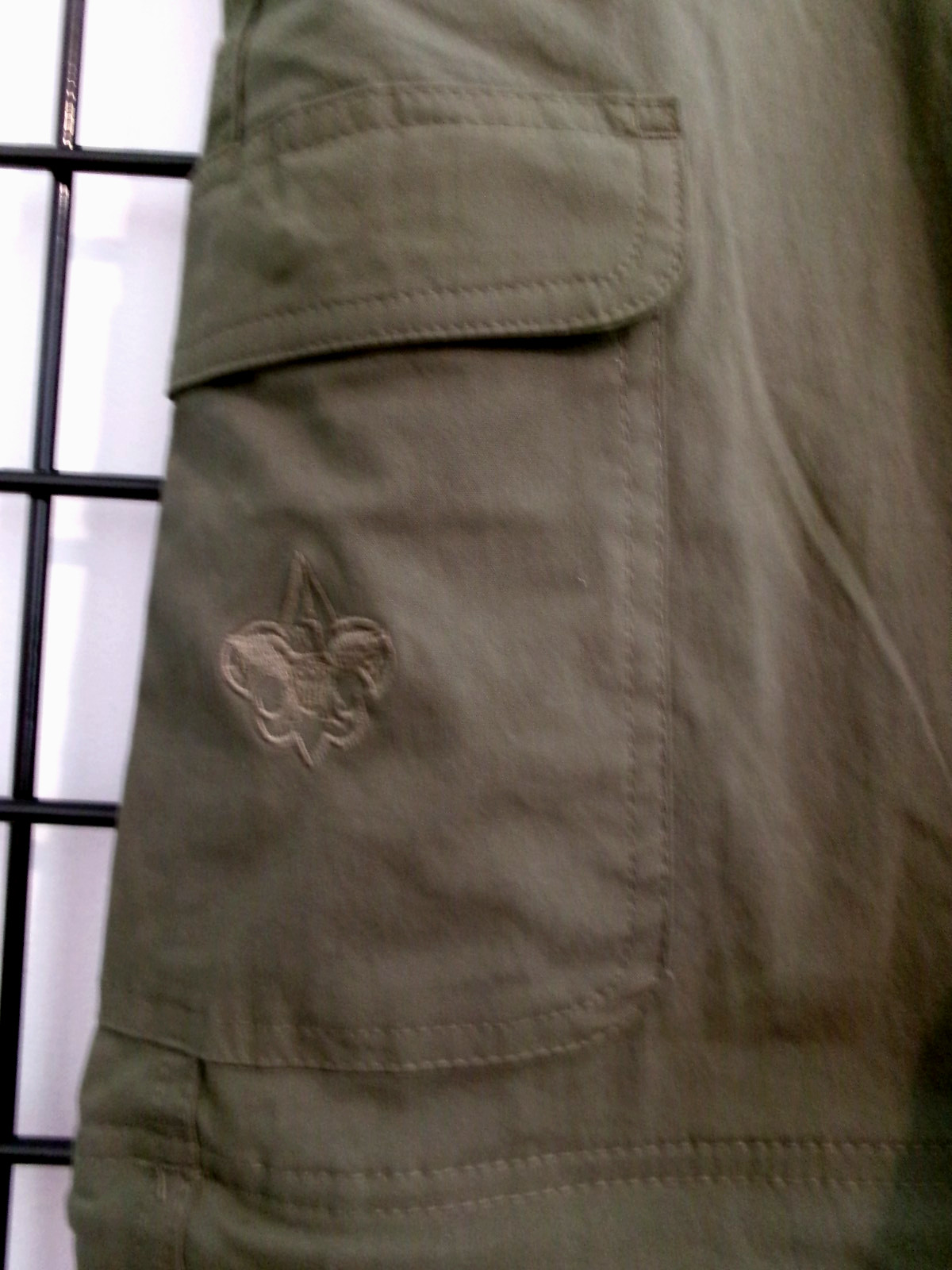 “NWOT” BOY SCOUTS OF AMERICA 🔥 SIZE 14==ARMY GREEN / CONVERSION PANTS / SHORTS