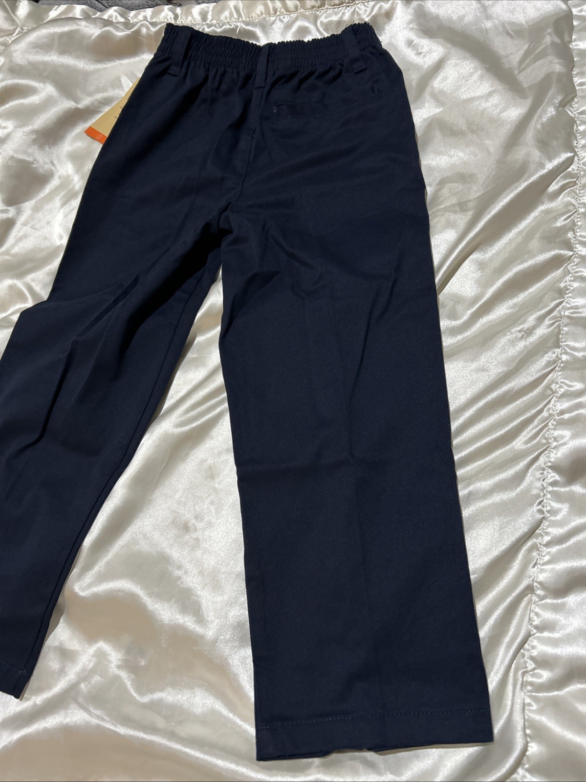 NEW TAG FRENCH TOAST RELAXED PULL UP PANT NAVY BLUE BOYS SIZE 6 SCHOOL UNIFORM