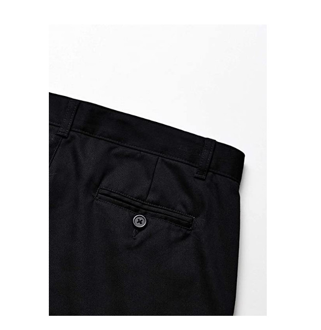 Tommy Hilfiger Flat Front Twill Blend Boys Shorts Uniform Black Size 16 Slim NWT