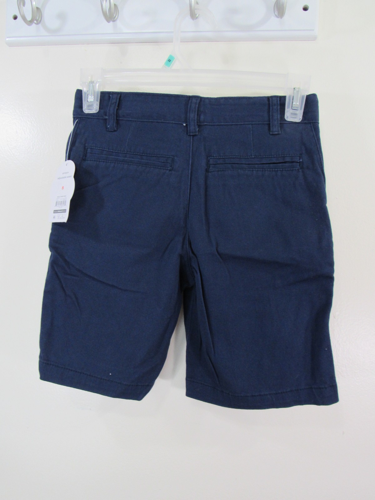 New Wonder Nation Flat Front Short Size 8 Blue School Uniform Approved