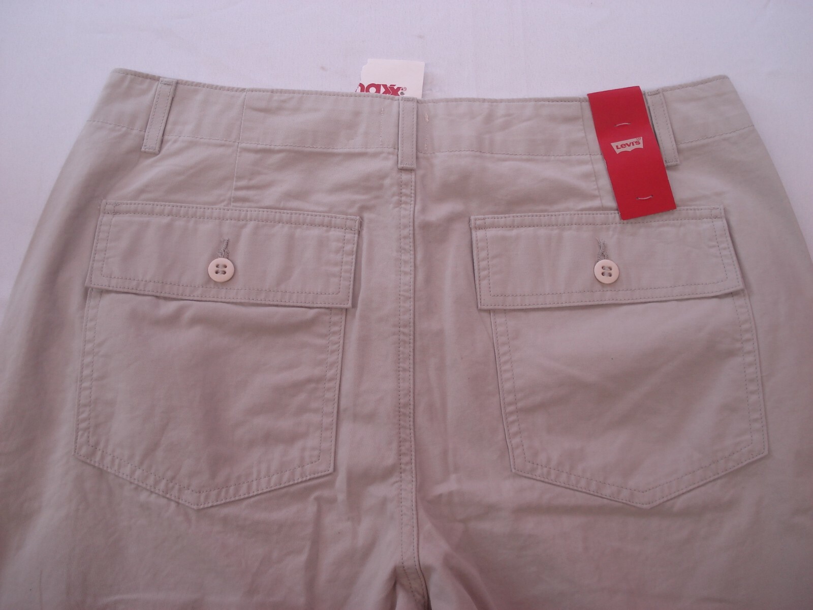 NWT BOYS LEVI KHAKI JEAN BOYS SCHOOL UNIFORM? 29W X28L