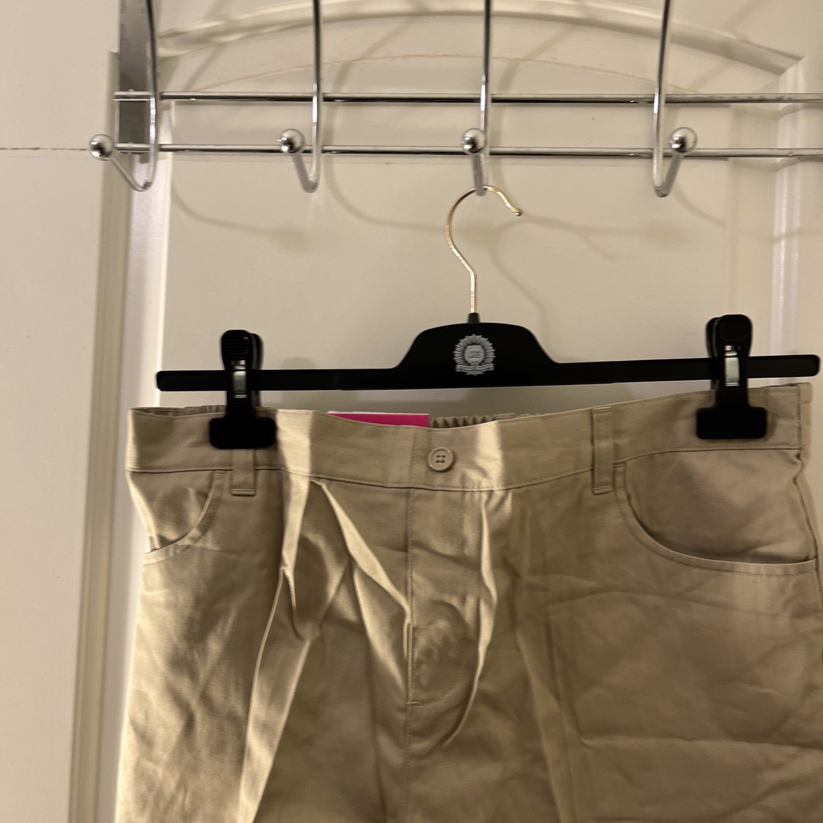 French Toast Khaki Kids Pull-On Stretch Back Waistband Shorts Size 18.5 Plus